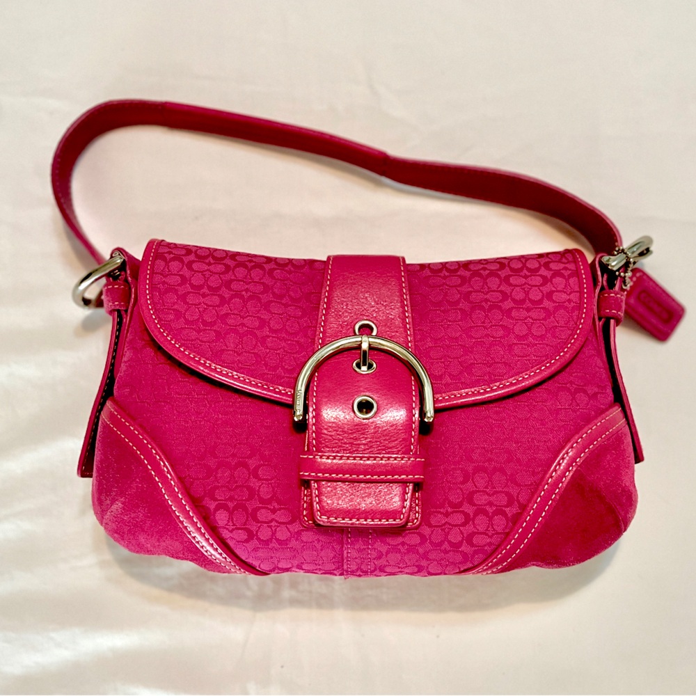COACH Legacy Jacquard Hobo Bag